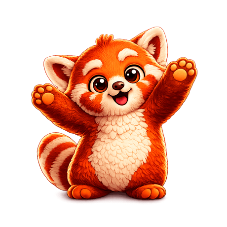 Mascot waving safely